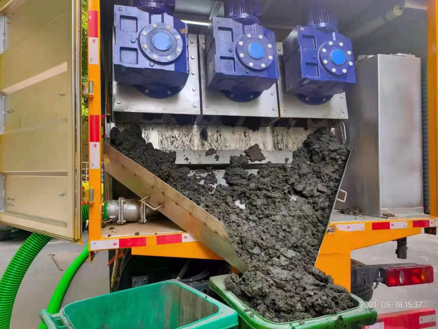 兴安盟化粪池清掏城市维护站-泥浆净化干湿分离处理